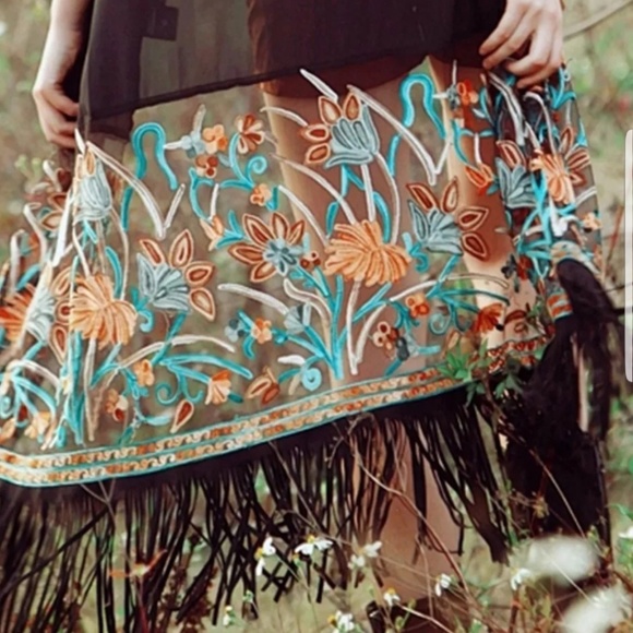 Bojo,Hippie,Trendy,Vintage,Longsleeve,Kimono,Shawl - Picture 2 of 3